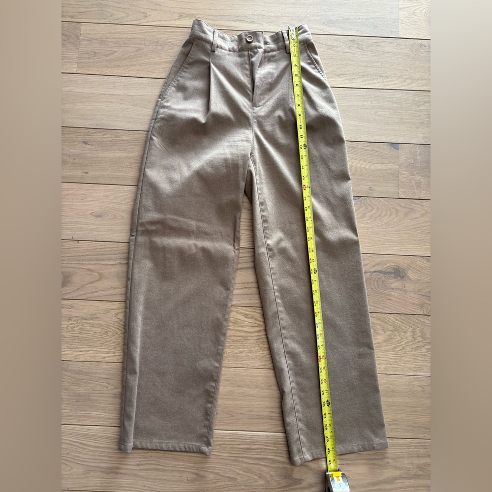 Urban Outfitters Tan Wide-Leg Pants